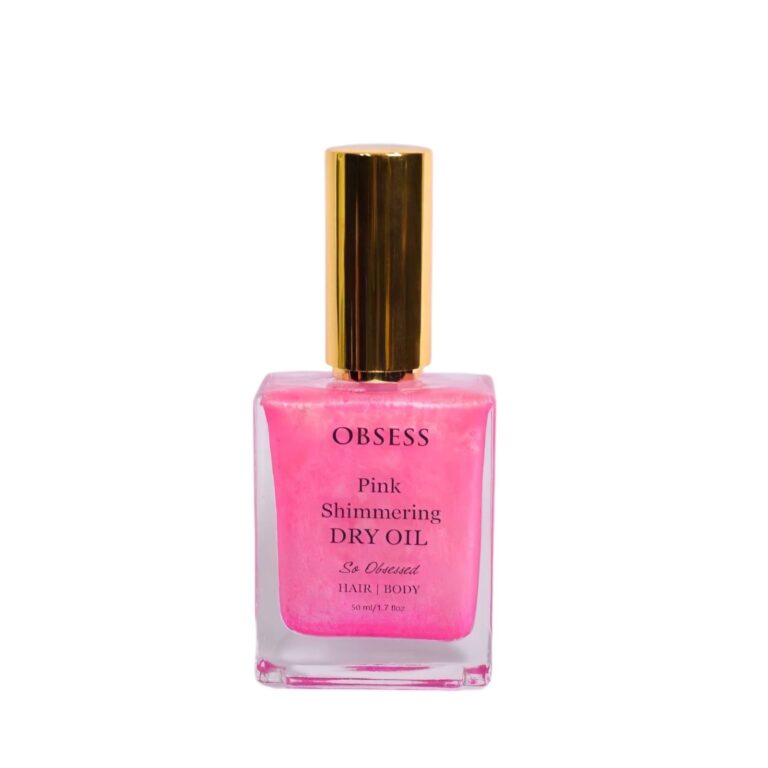Pink Shimmering Dry Oil -So Obsessed Scent-50 ml
